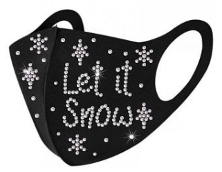 Face Mask - Let it Snow